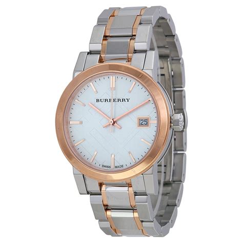 burberry watch bu9105 rose gold|Burberry Two Tone Rose Gold Stainless Steel Bracelet Ladies .